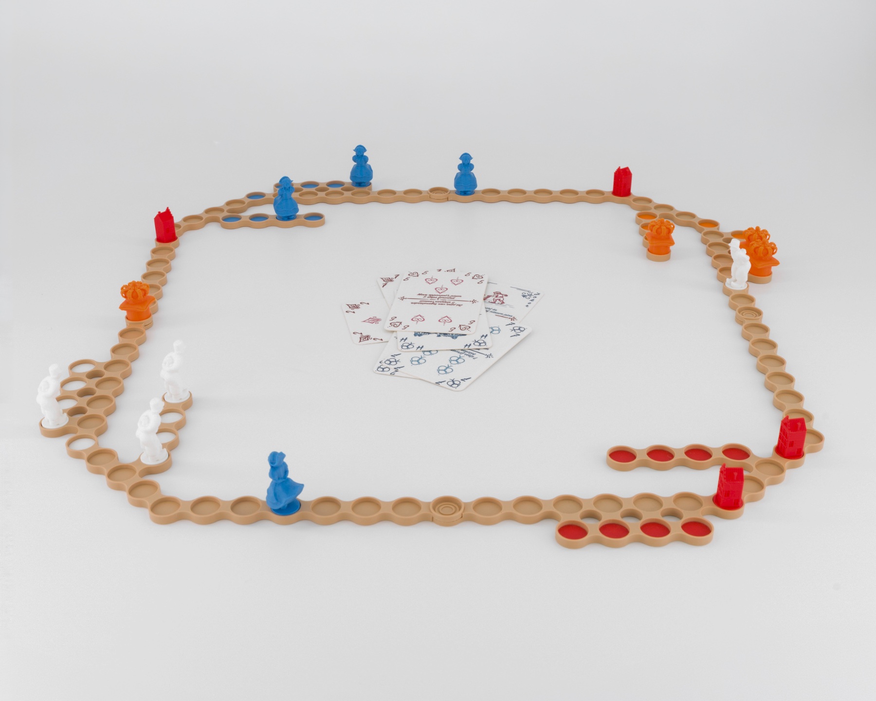 Polderen het spel in actie